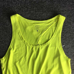 Women Backless Yoga Tank Top Shirts Sleeveless Off Shoulder Sports T Shirt Backless Crop Tops Racerback Gym Workout Clothes